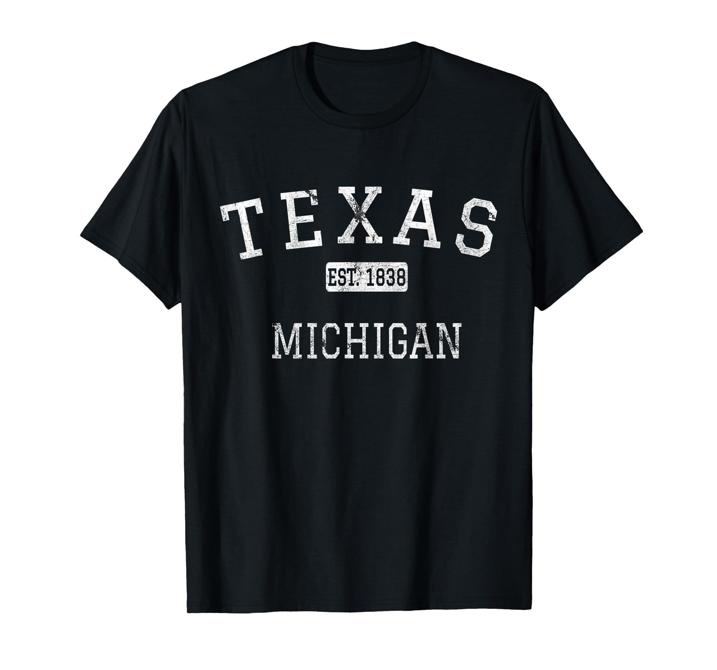 Texas Michigan MI Vintage T-Shirt