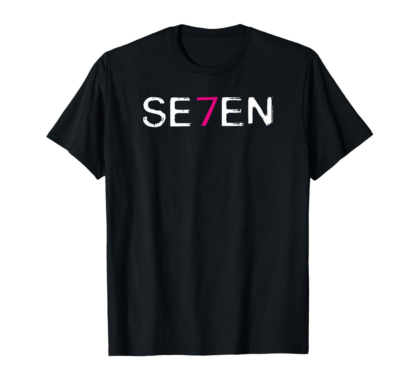 WB100 Se7en Classic Horror Movie Logo T-Shirt