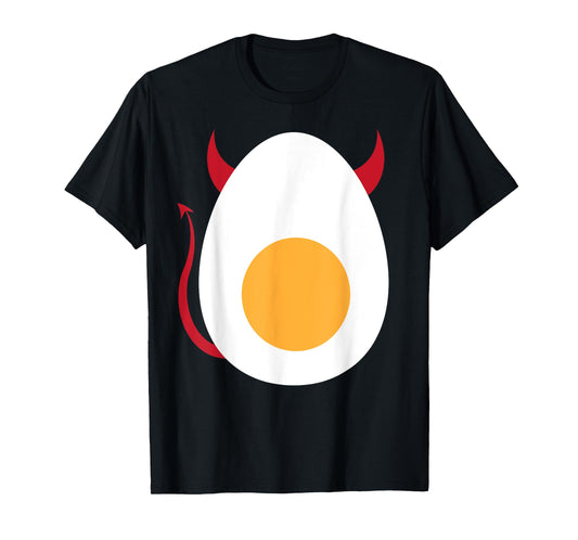 Deviled Egg Halloween Shirt | Cool Boiled Egg Funny Gift T-Shirt
