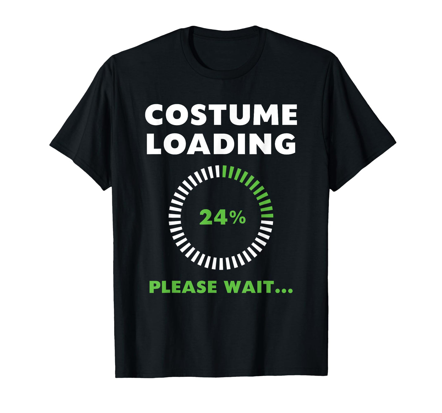 Costume Loading Please Wait Tech Cell Phone Spinning Circle T-Shirt