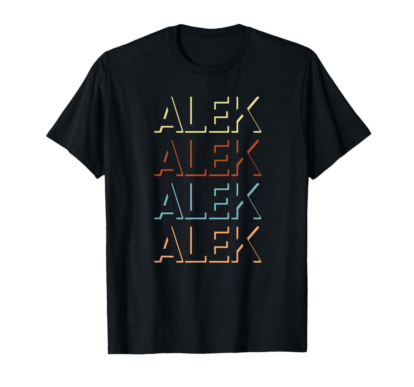 Alek First Name Tshirt My Personalized Tee Named T-Shirt
