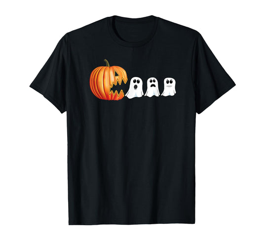Funny Halloween Pumpkin Ghosts Jack o Lantern T-Shirt