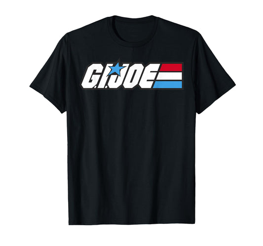 G.I. Joe American Hero Red White & Blue Simple Logo T-Shirt
