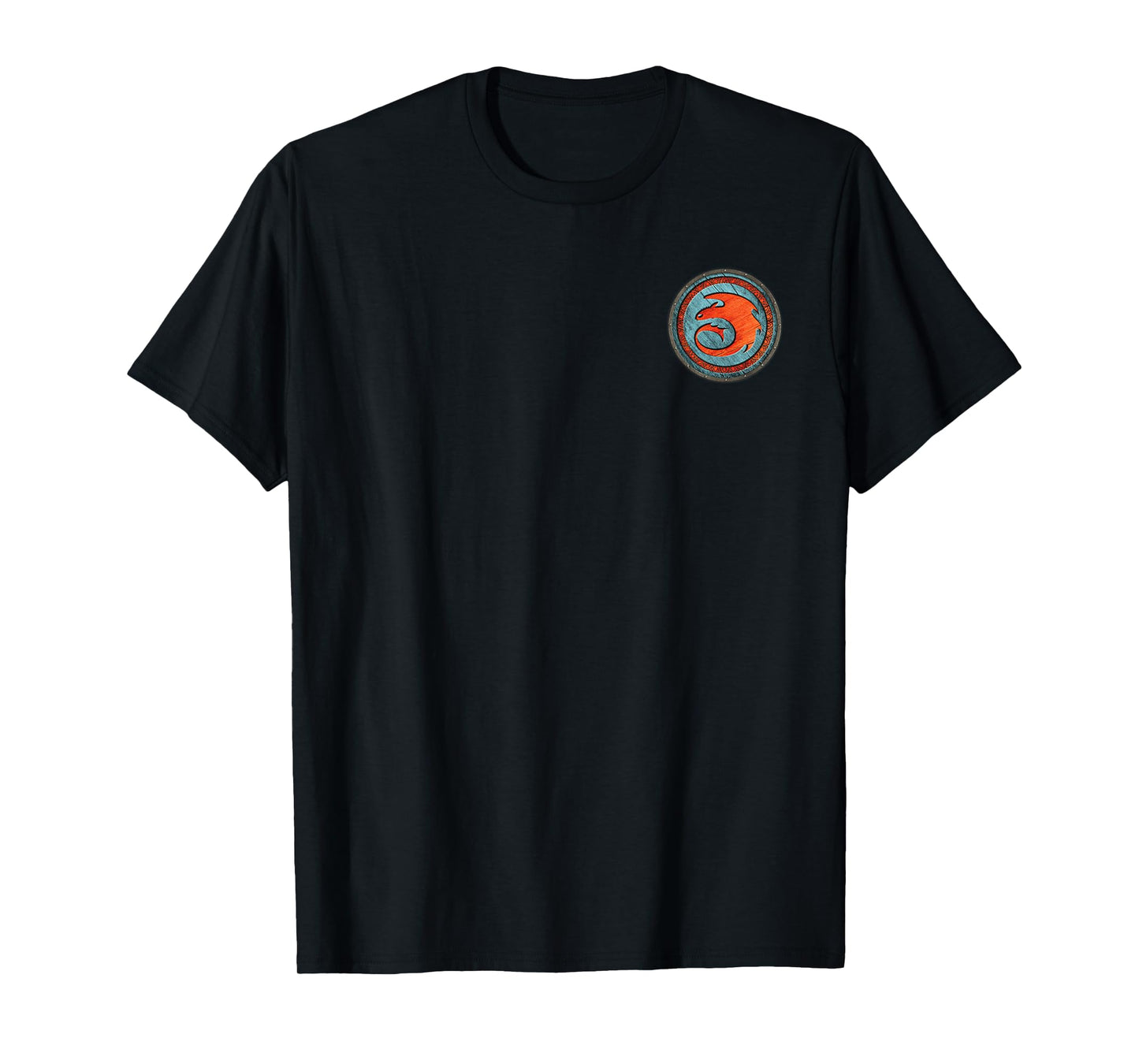 Universal Epic Universe Isle of Berk Dragon Shield Two Sided T-Shirt
