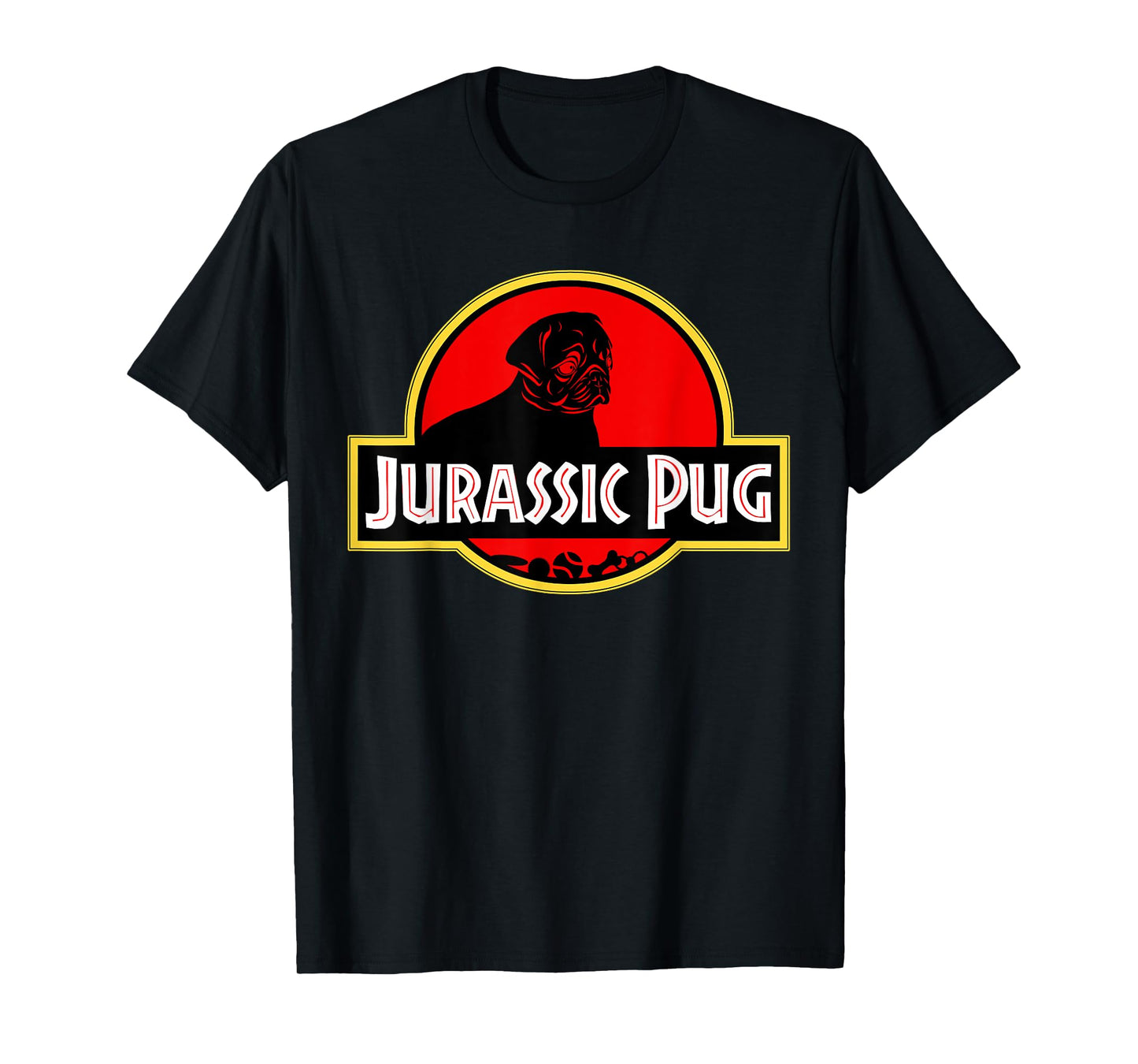 Funny Pug tshirt - Jurassic Pug for Dog lovers to Halloween