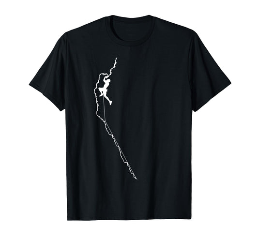 Climbing Shirt Rock Mountain Climber Bouldering Tee Gift T-Shirt