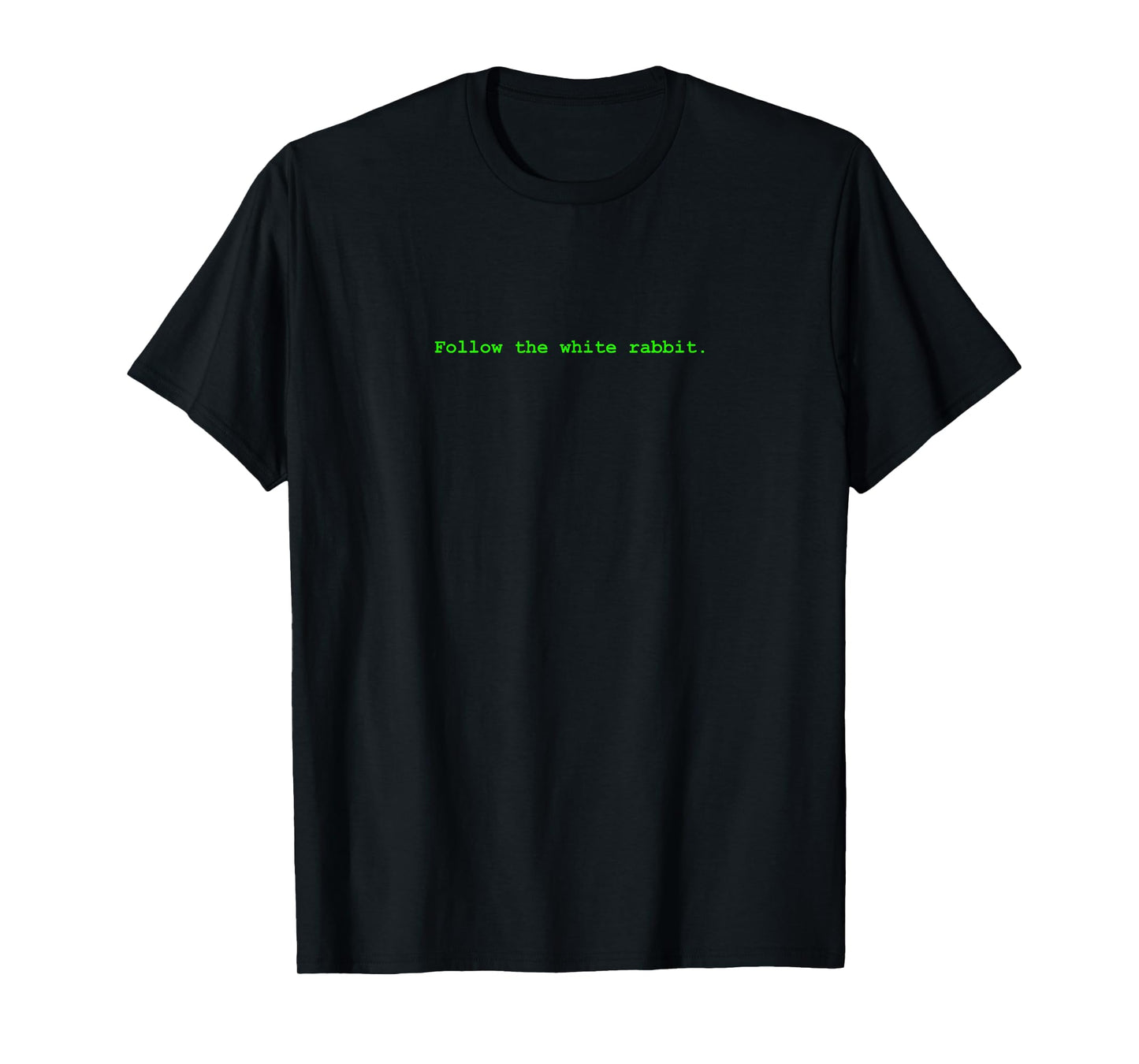 Bee Kind Tees - PC Computer - Follow the White Rabbit T-Shirt