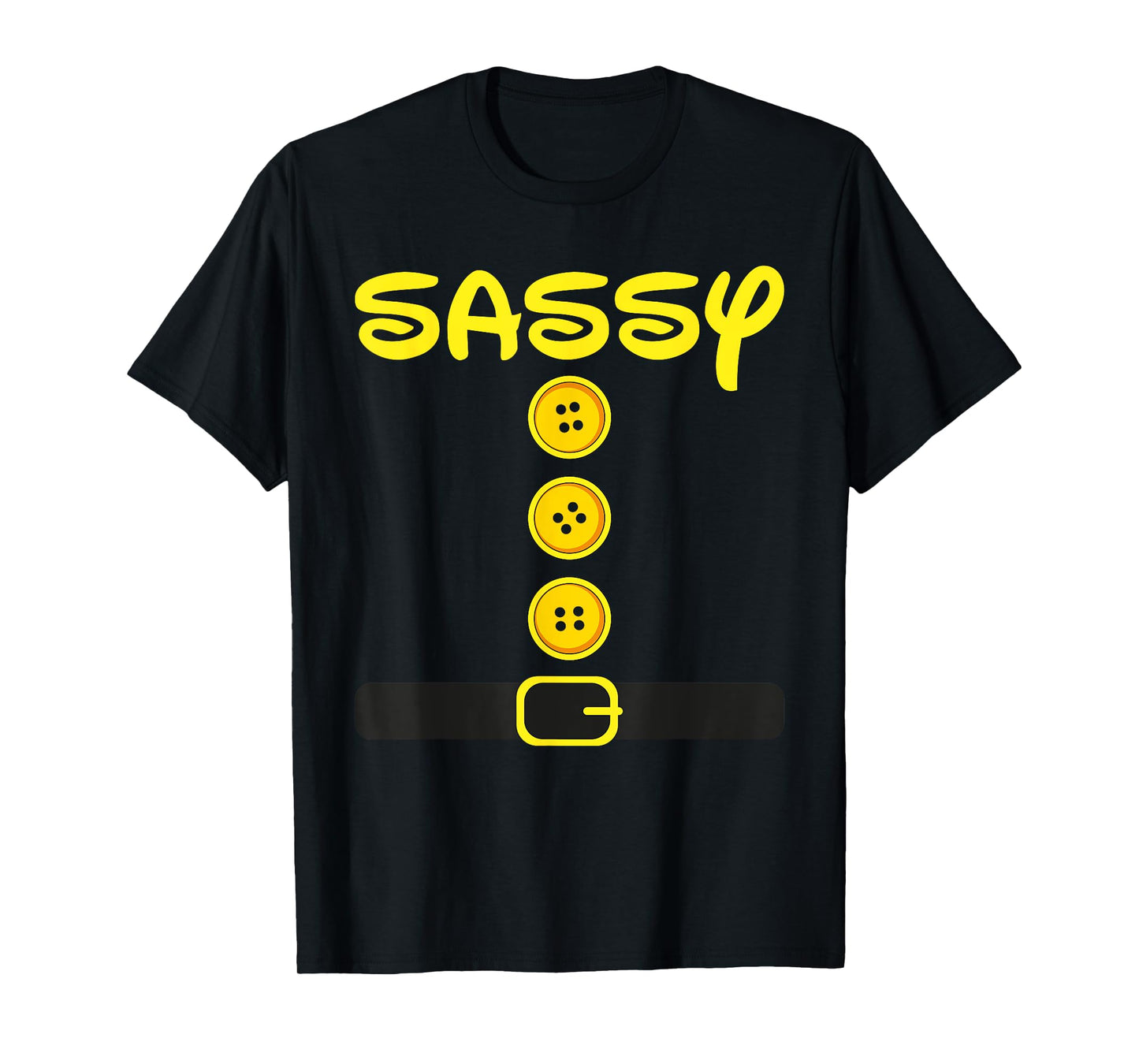 Sassy-Dwarf Costume Color Family Matching Dwarf Halloween T-Shirt
