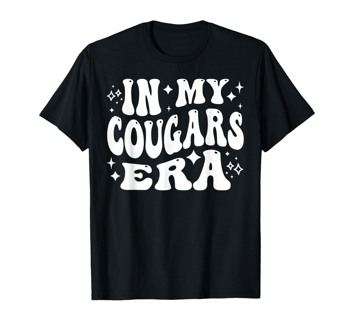 In My Cougars Era Sports Team Fan School Spirit Pride T-Shirt
