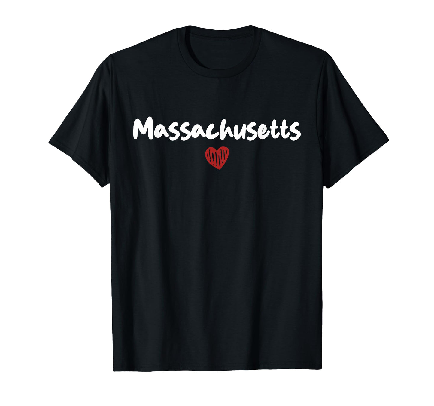 Graphic Club Inc. Massachusetts I Love Massachusetts Classic T-Shirt