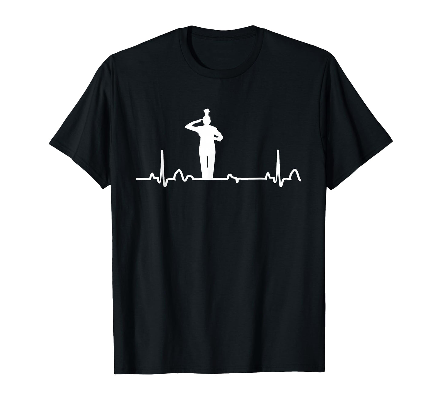Drum Major Heartbeat Shirt Marching Band Apparel Tee T-Shirt