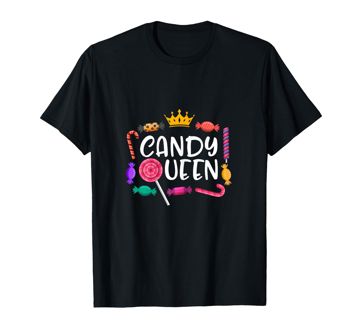 Candy Queen Halloween Lollipop Sweet Lover T-Shirt