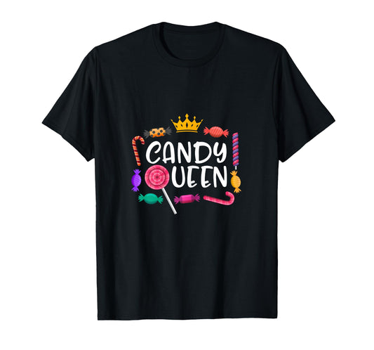 Candy Queen Halloween Lollipop Sweet Lover T-Shirt