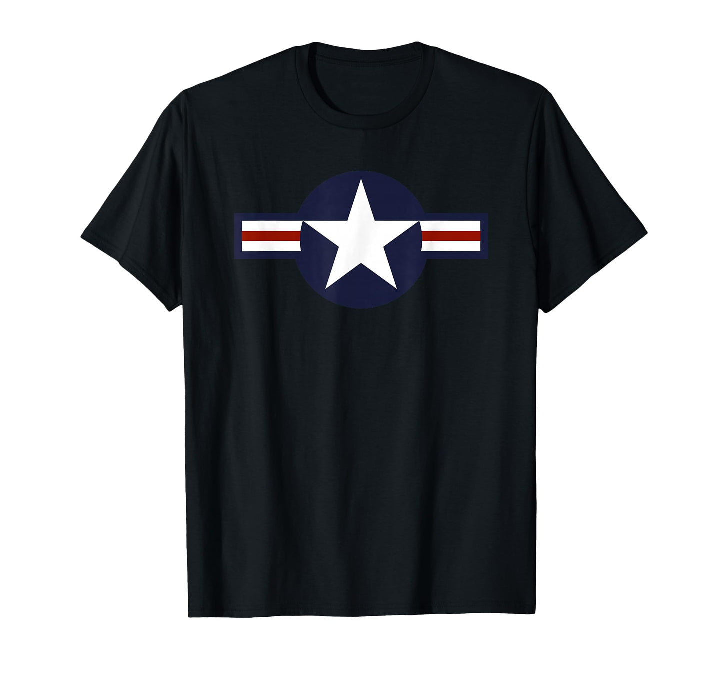 Air Force Roundel US Air Force Army Veteran Military Patriot T-Shirt
