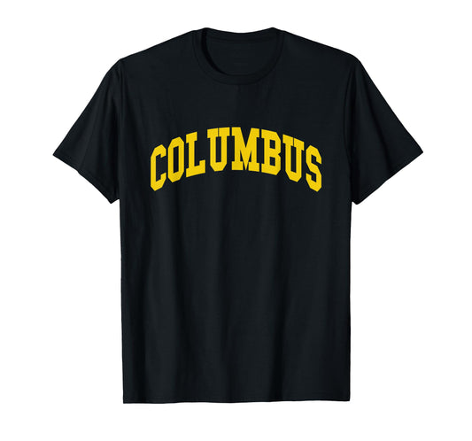 Columbus - Throwback Design - Classic T-Shirt