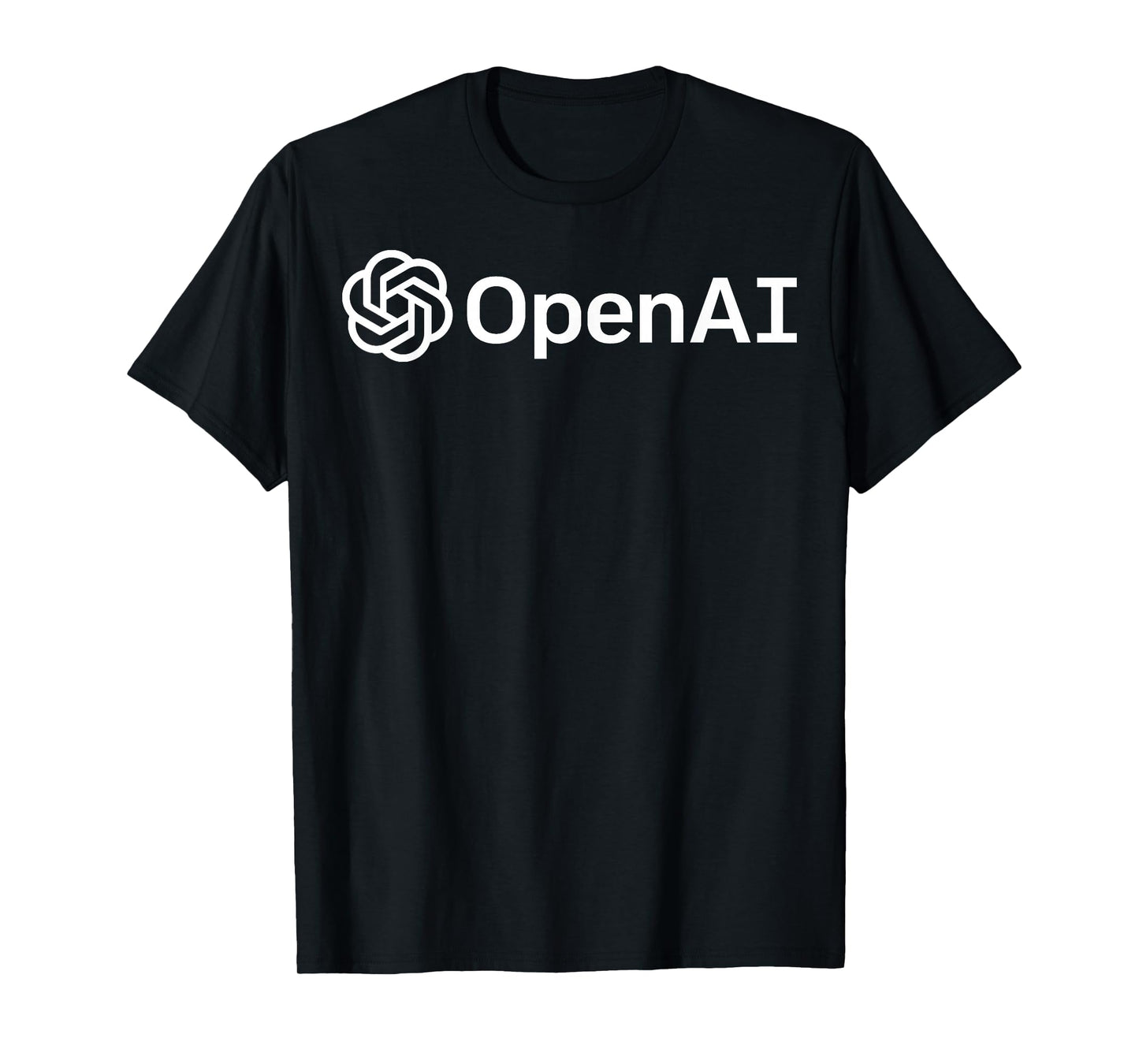MathWare Geeky OpenAI Artificial Intelligence Computer Programmer Black T-Shirt