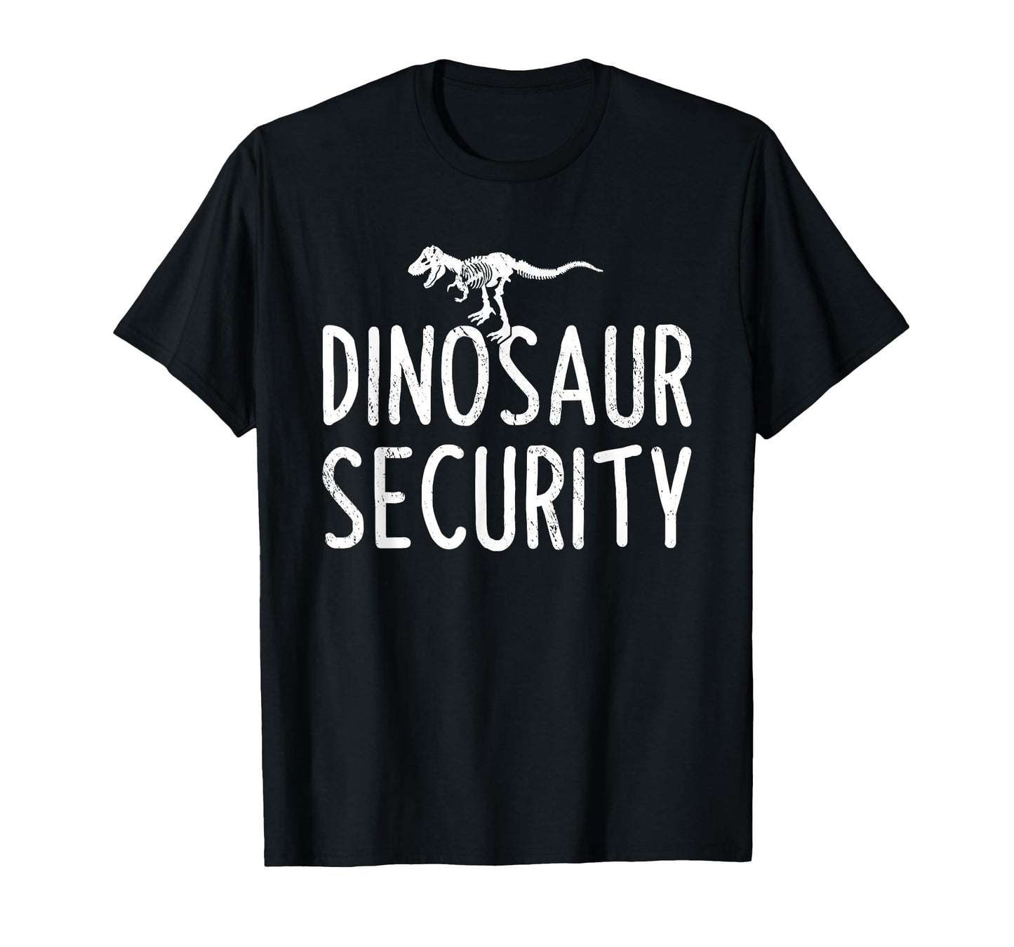 Dinosaur Security Funny Halloween Dino Species Dinosaur T-Shirt