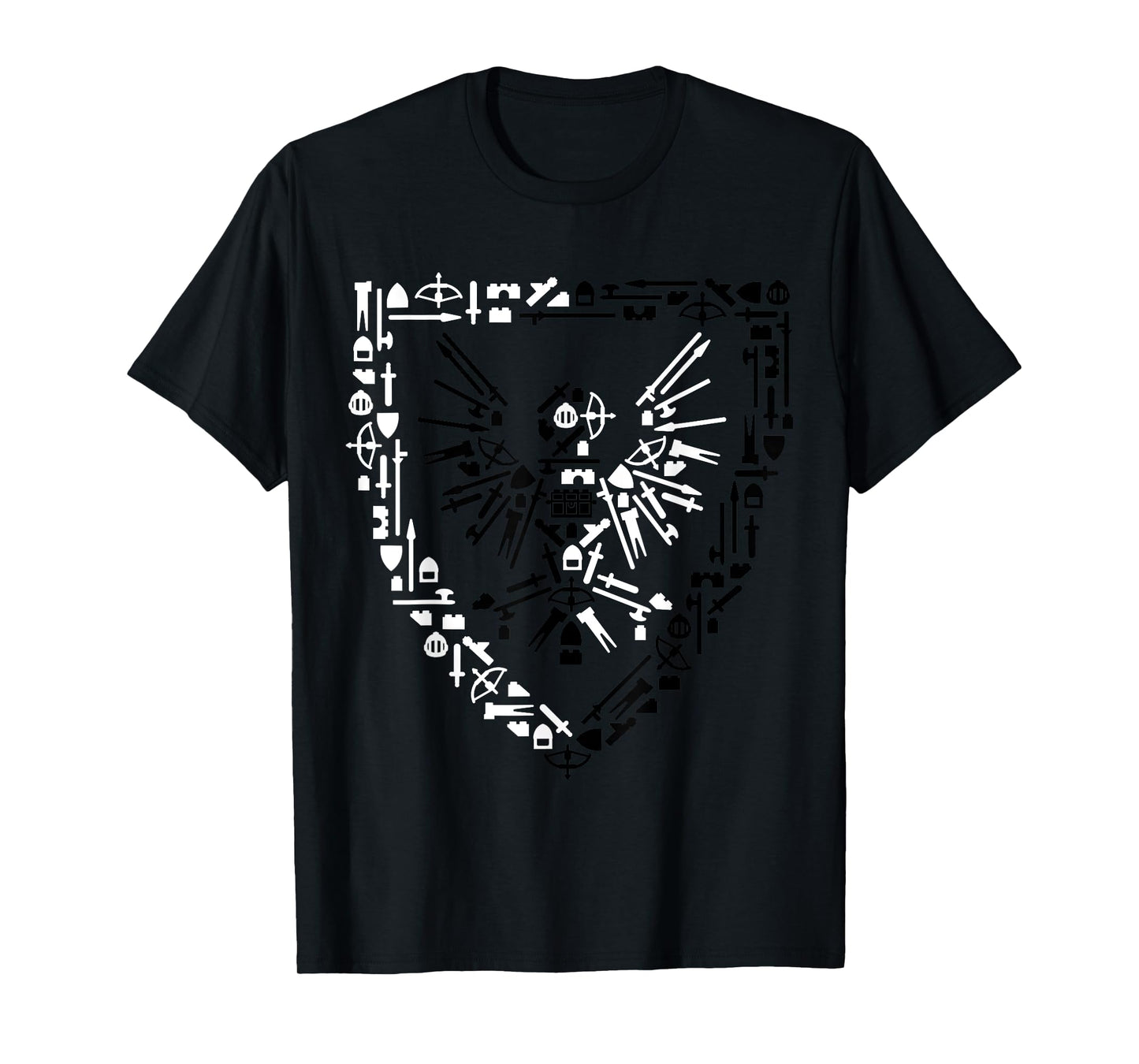 AFOL Black Falcons Castle shirt T-Shirt