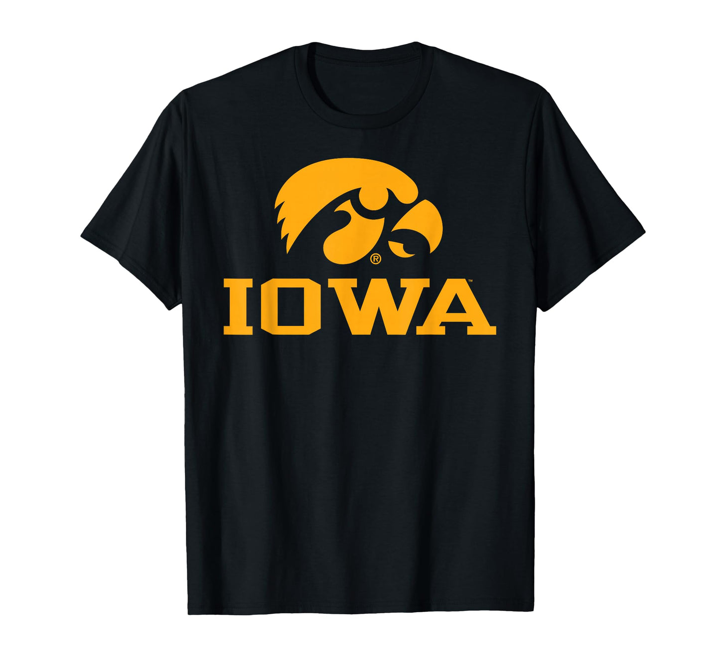 Iowa Hawkeyes Sportsmanship Black Officially Licensed T-Shirt