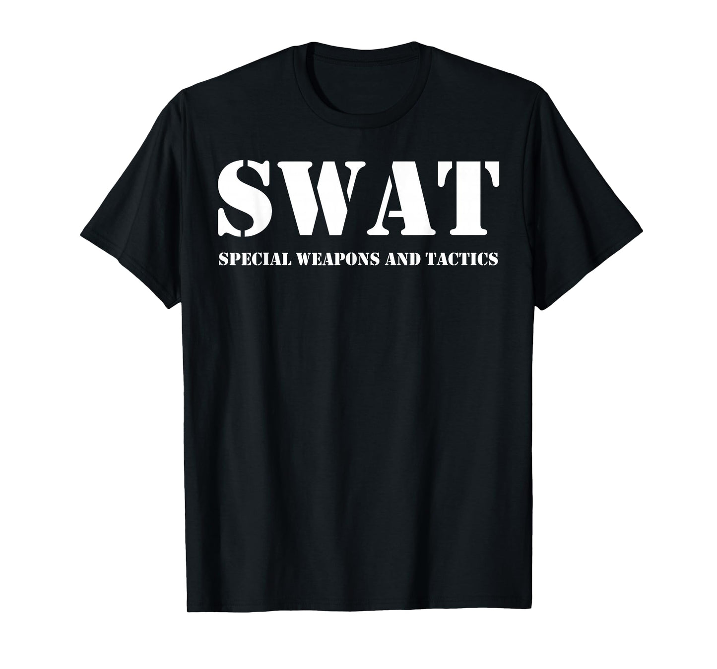 SWAT Team Vintage Police Uniform T-Shirt