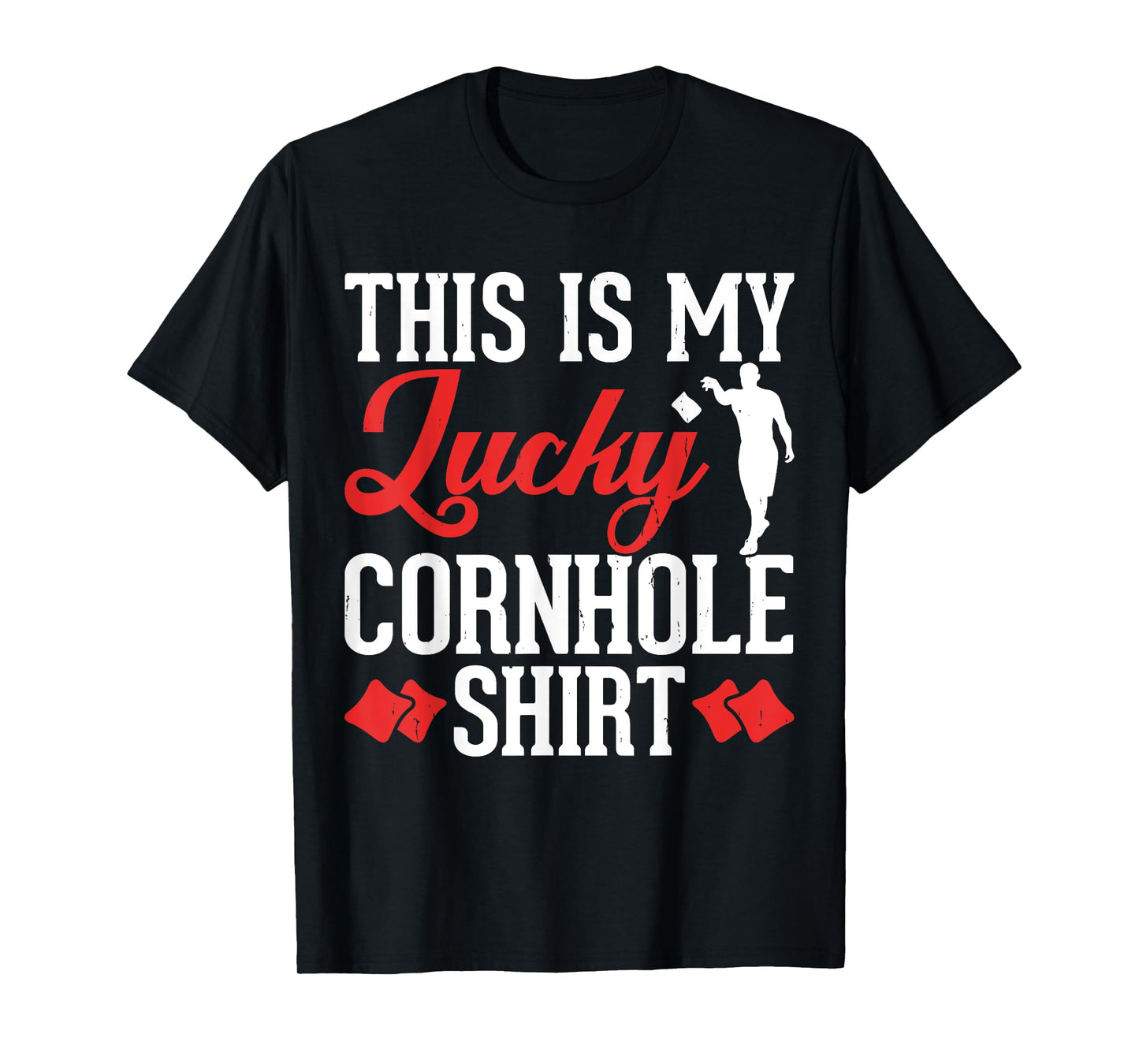 This Is My Lucky Cornhole Shirt T-Shirt