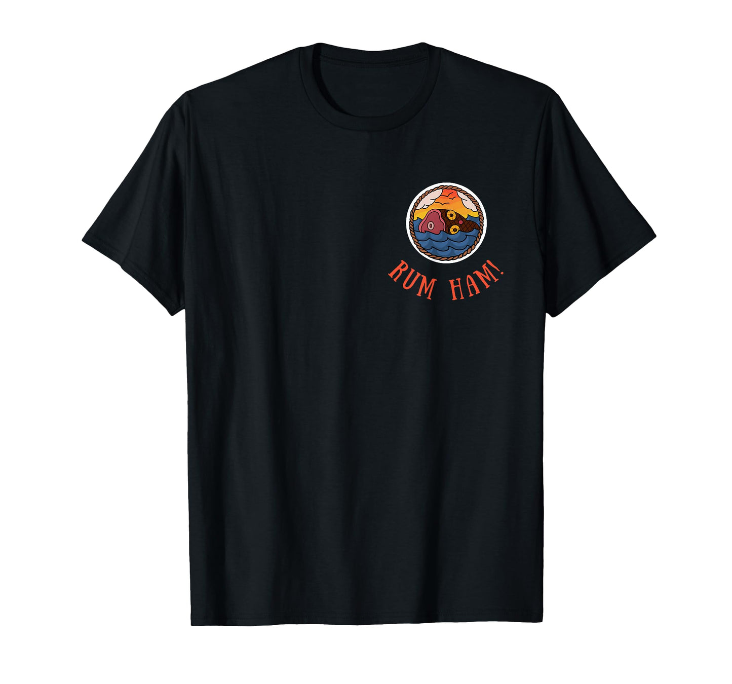 Rum Ham! Sunny Summer BBQ I Love Rum Ham T-Shirt