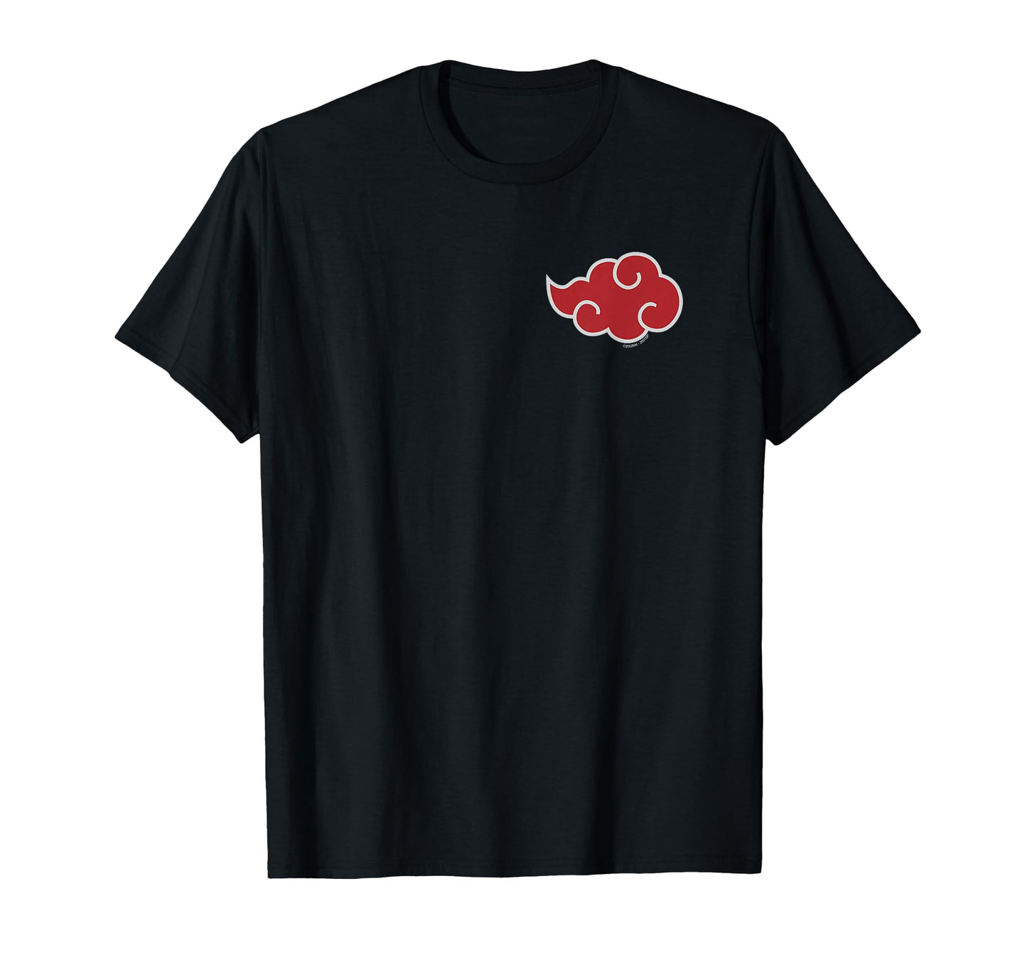 Naruto Shippuden Akatsuki Cloud Short Sleeve T-Shirt