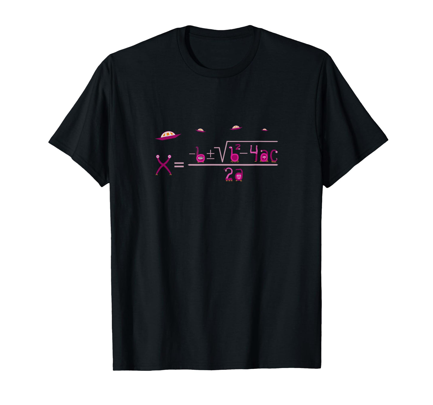 Glorious Geek Art Nerdy Aliens Cute Math T-Shirt