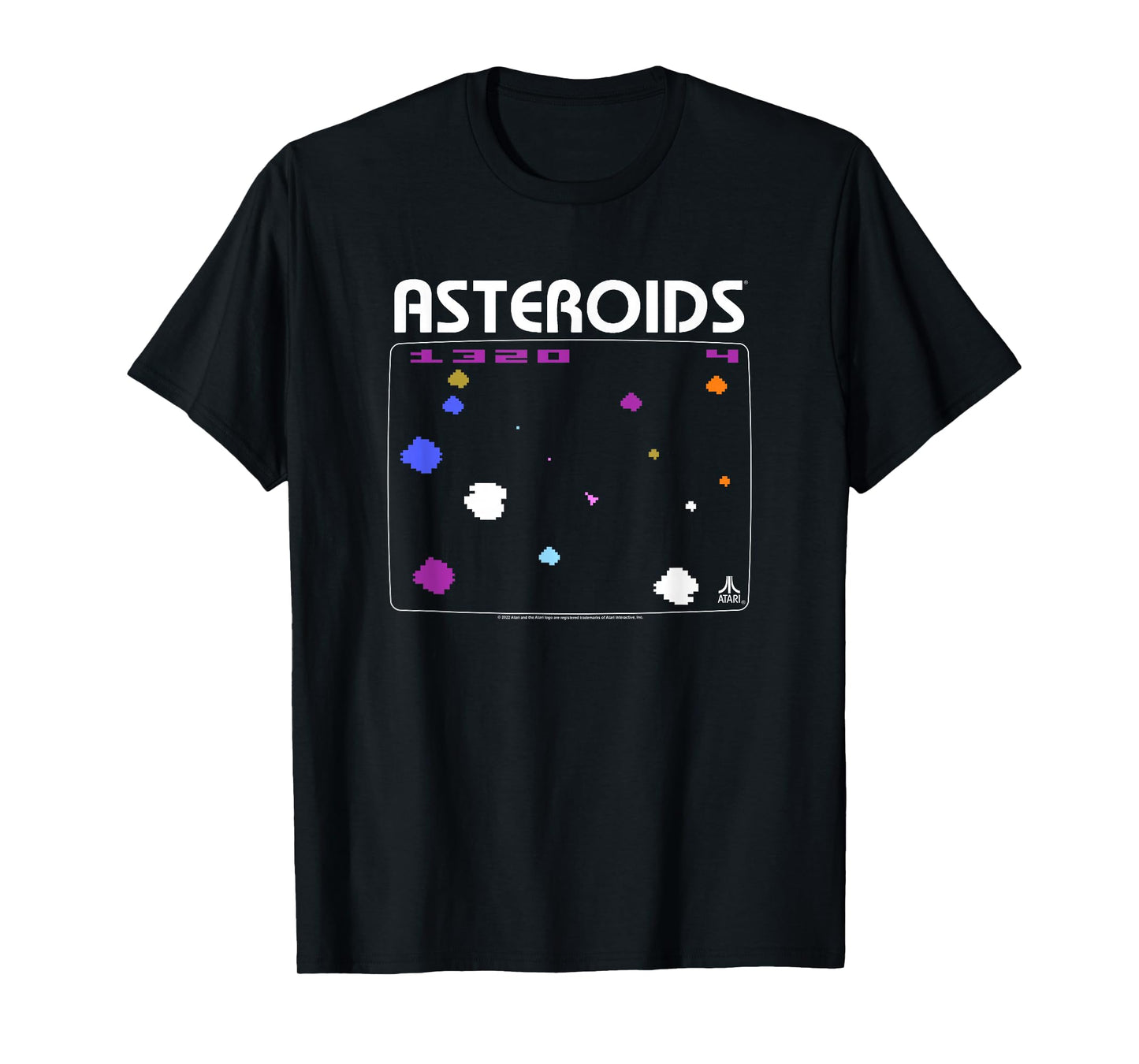 Atari Asteroids Screen T-Shirt