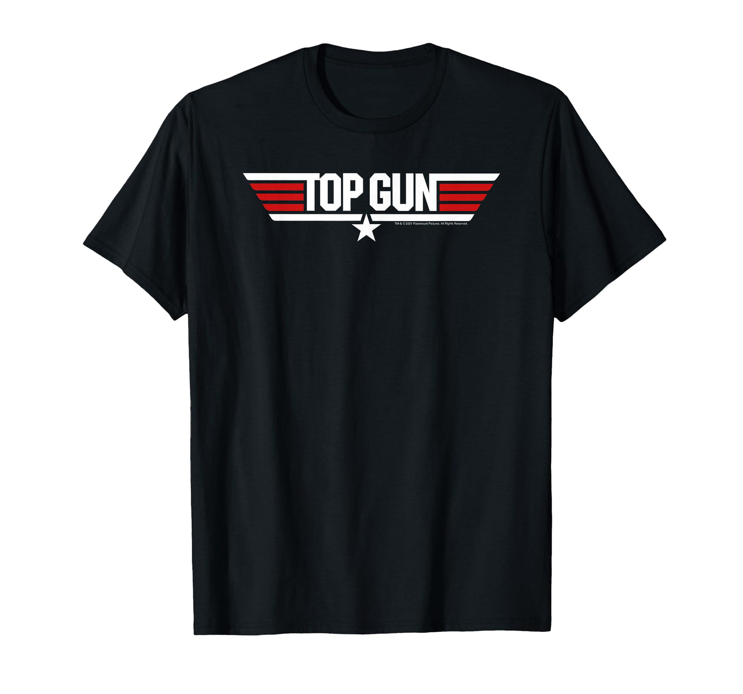 Top Gun White Classic Logo T-Shirt