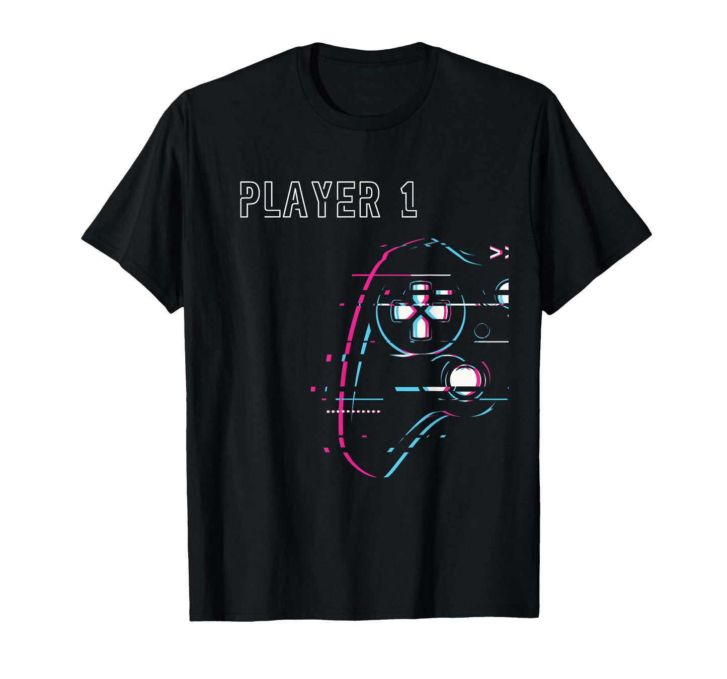 Gamer Couple - Player 1 Player 2 - Gamer Team T-Shirt