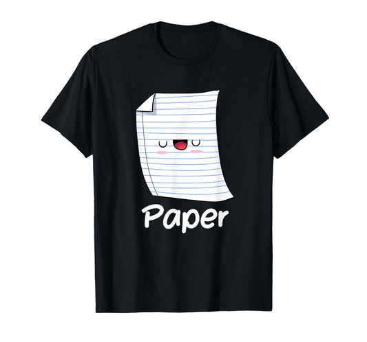 Funny Group Halloween Outfit - Rock Paper Scissors Costume T-Shirt