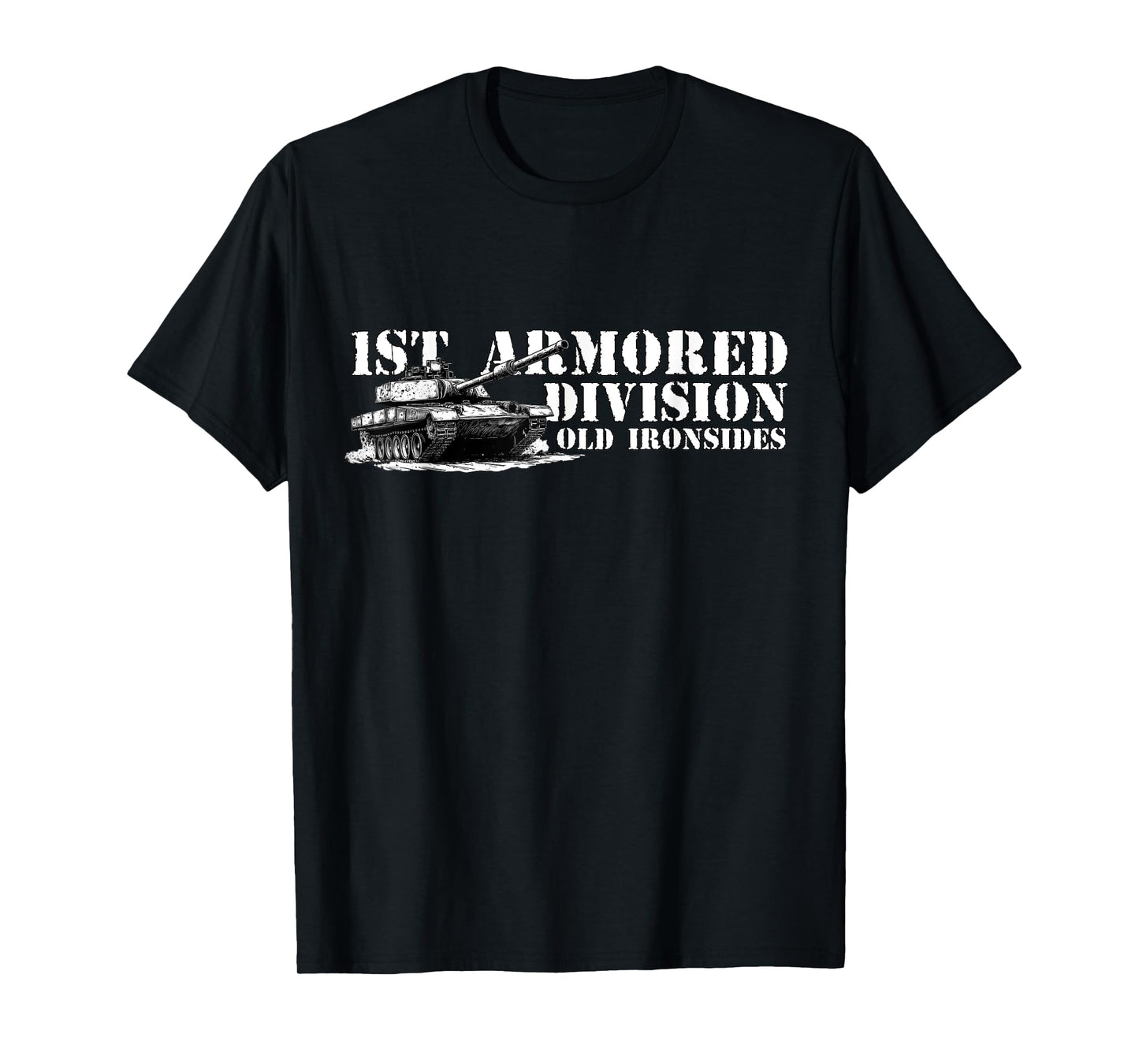 1st Armored Division Old Ironside Fort Bliss Texas Patriotic T-Shirt