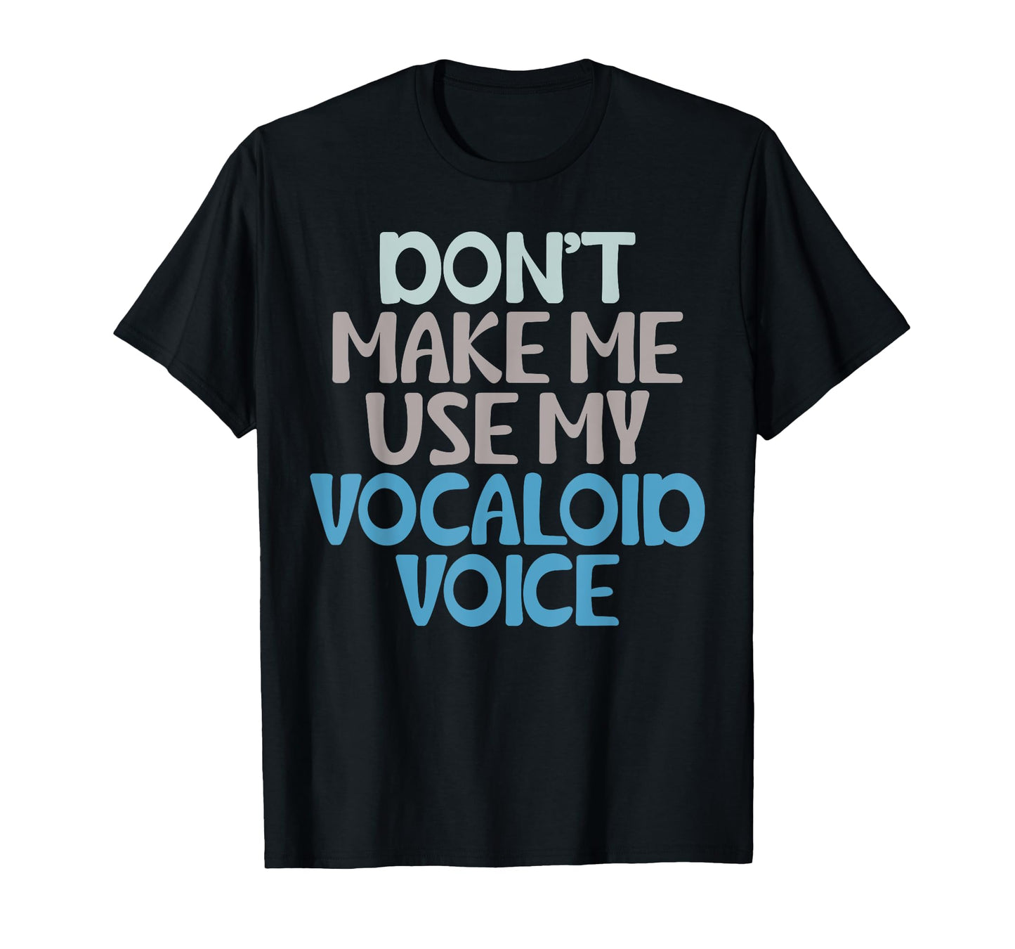 Funny Vocaloid Voice T-shirt Anime Japanese Music Lover T-Shirt