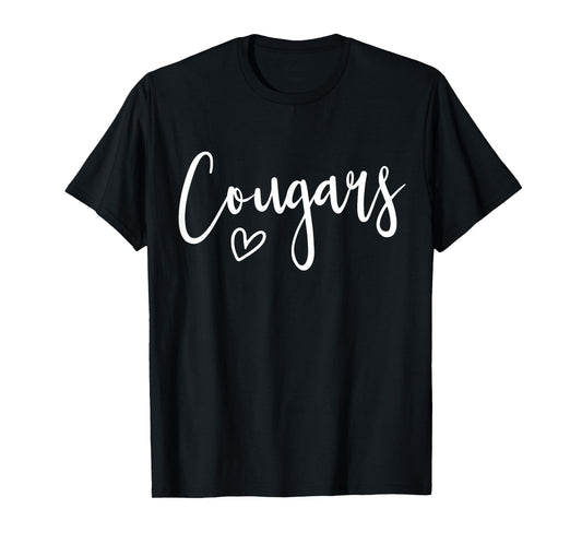 Cougars High School Cougars Sports Team Women's Cougars T-Shirt