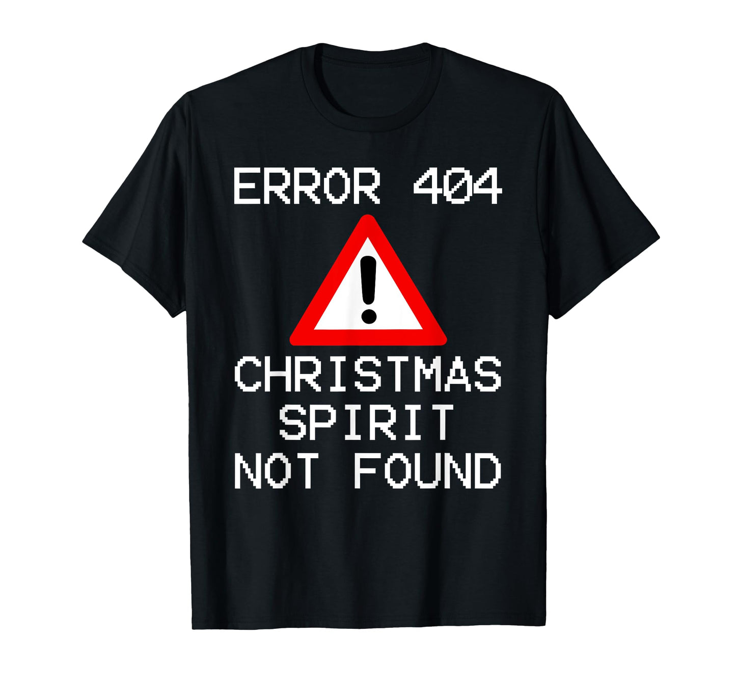 Scrooge Bah Humbug ERROR 404 Anti Christmas Spirit T-Shirt