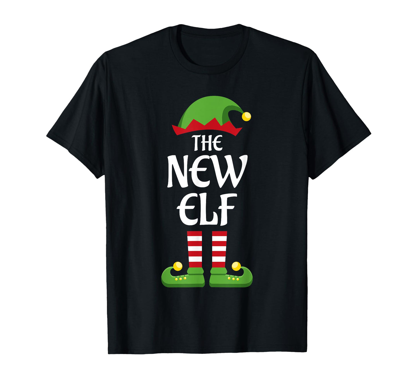 New Elf Family Matching Group Christmas T-Shirt