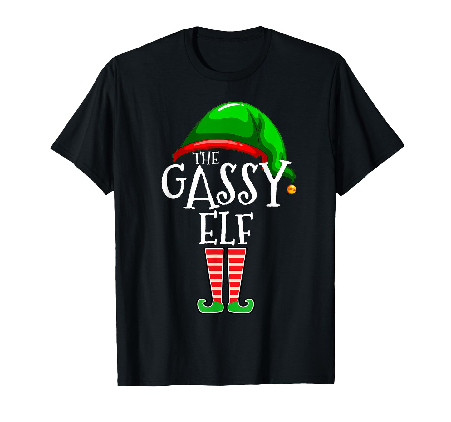 Gassy Elf Group Matching Family Christmas Gift Fart Farter T-Shirt