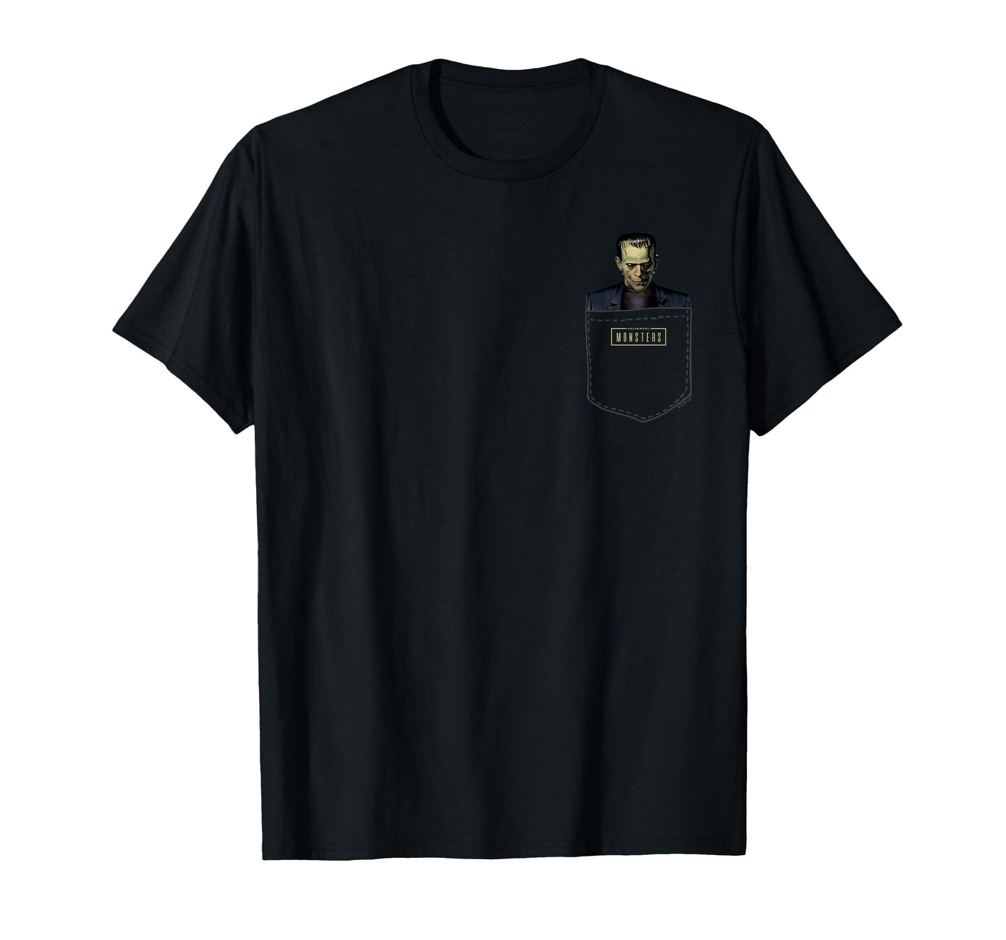 Universal Monsters Frankenstein’s Menacing Pocket T-Shirt