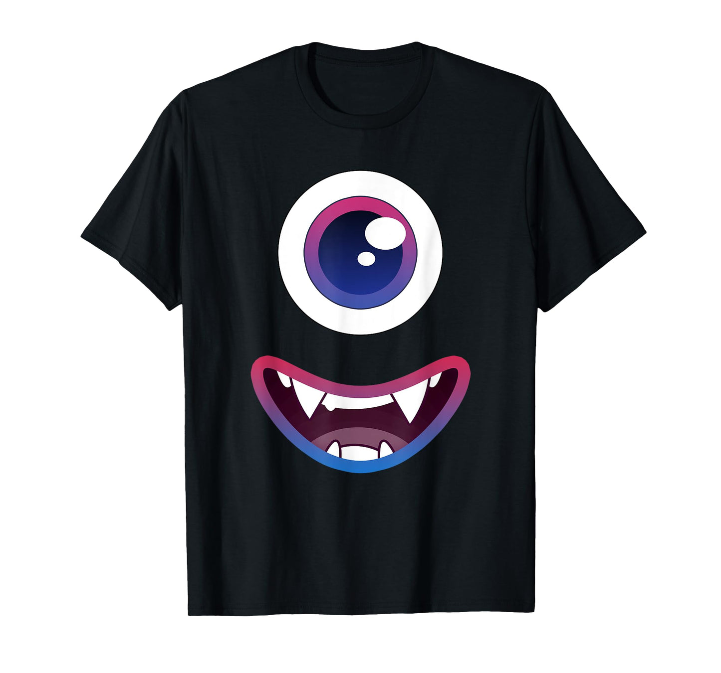 Monster Face Halloween T-Shirt