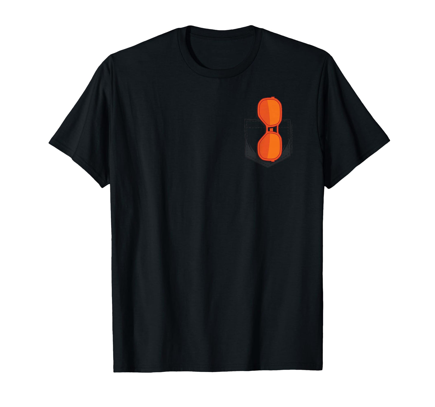 DreamWorks The Bad Guys 2 Mr. Wolf Front & Back Faux Pocket T-Shirt