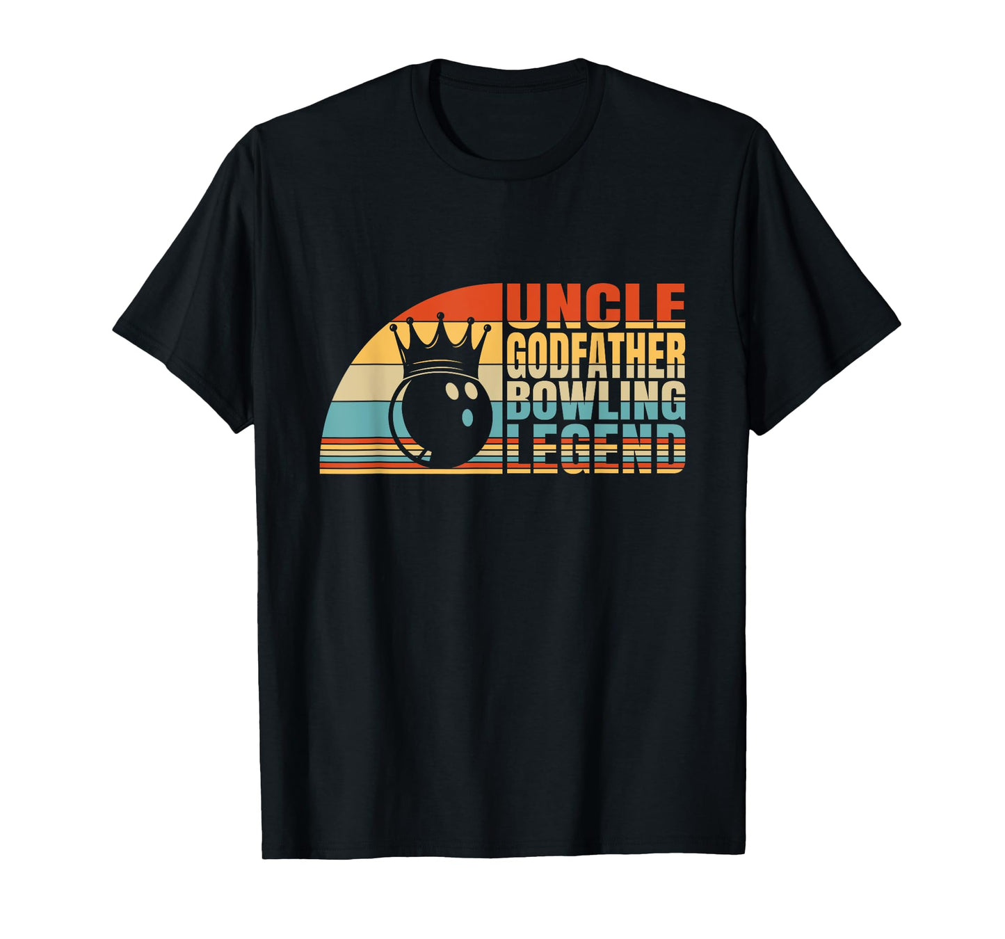 Uncle Godfather And Bowling Legend, Bowling Uncle T-Shirt
