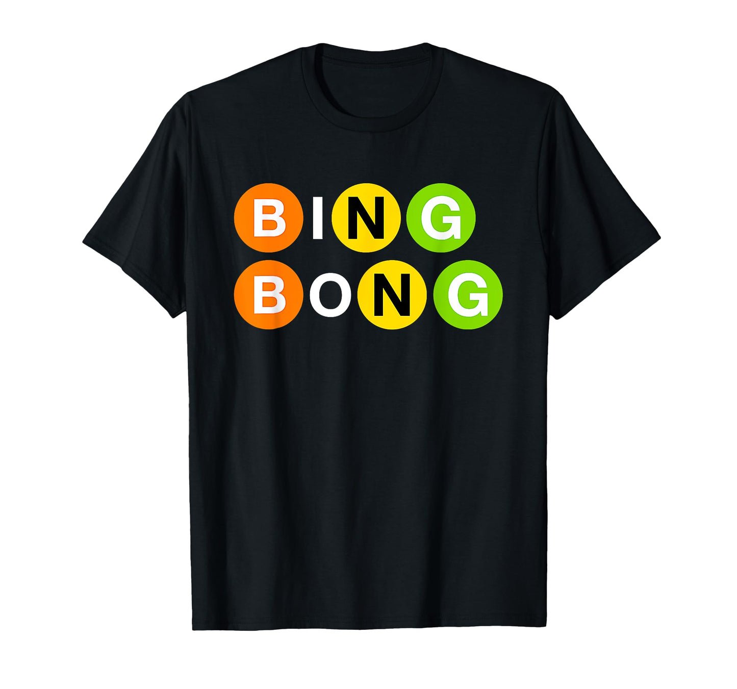 Funny NYC Subway Bing Bong Rally T-Shirt