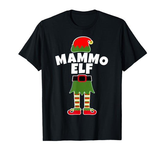 Mammo ELF Christmas T Shirt Mammogram Technologist T-Shirt