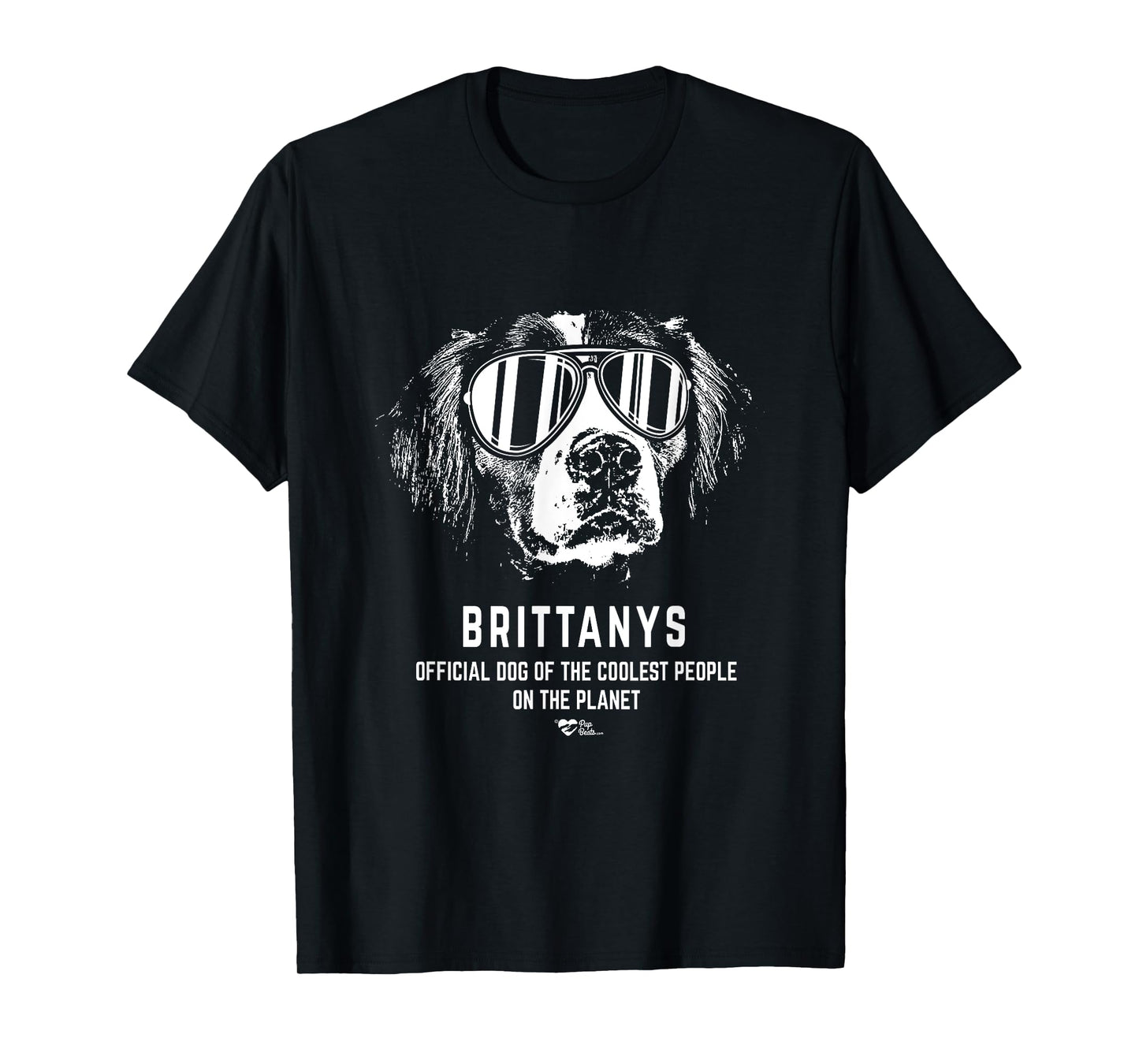 Brittany Spaniel Official Dog of the Coolest Lovers T-Shirt