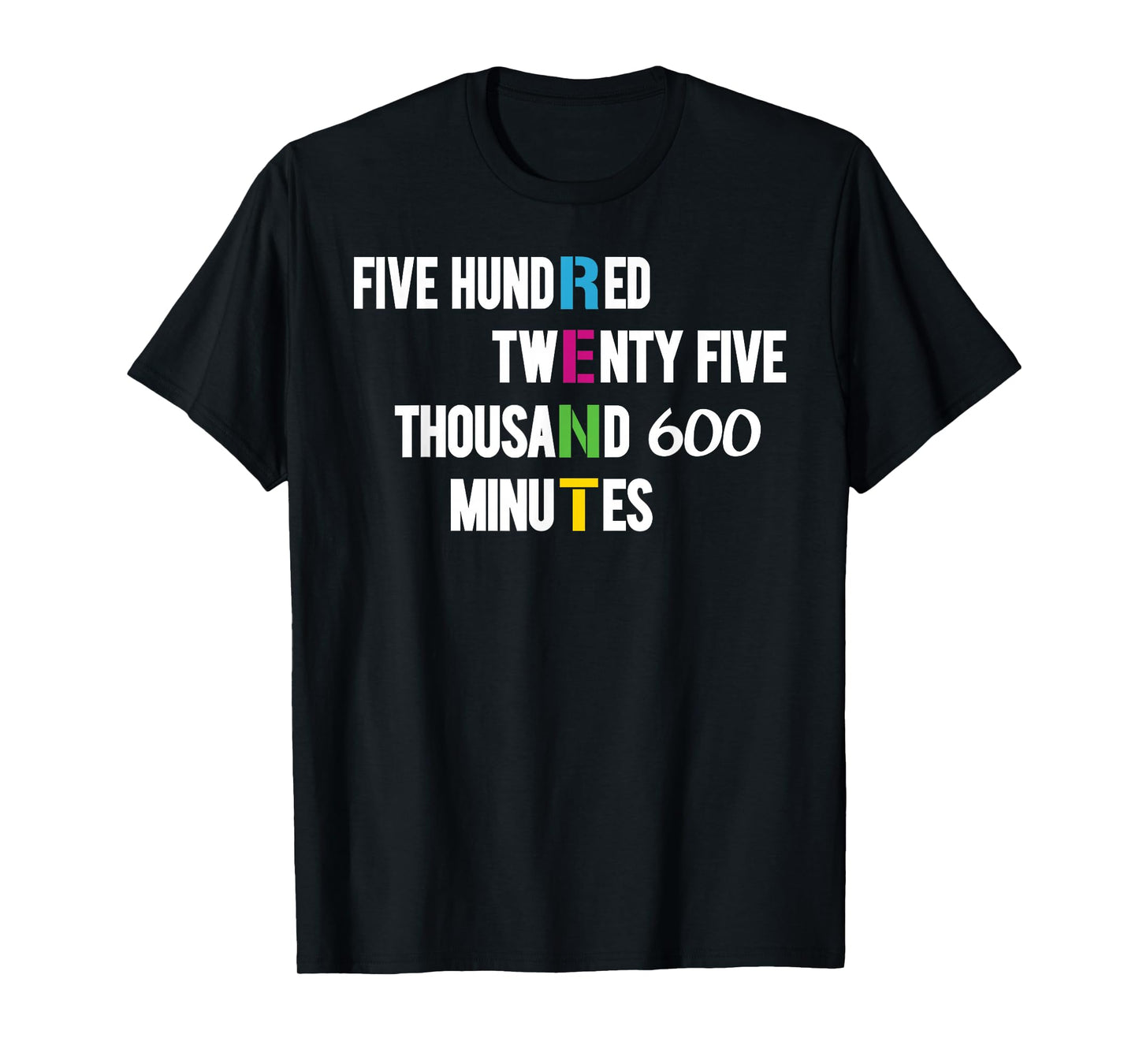 525,600 Minutes T-Shirt