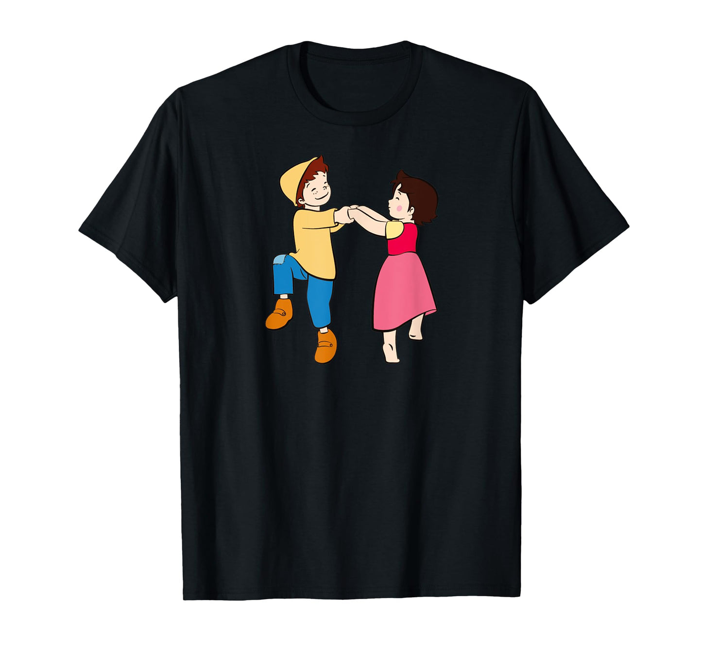 Heidi and Peter Dancing Cartoon TV Series T-Shirt