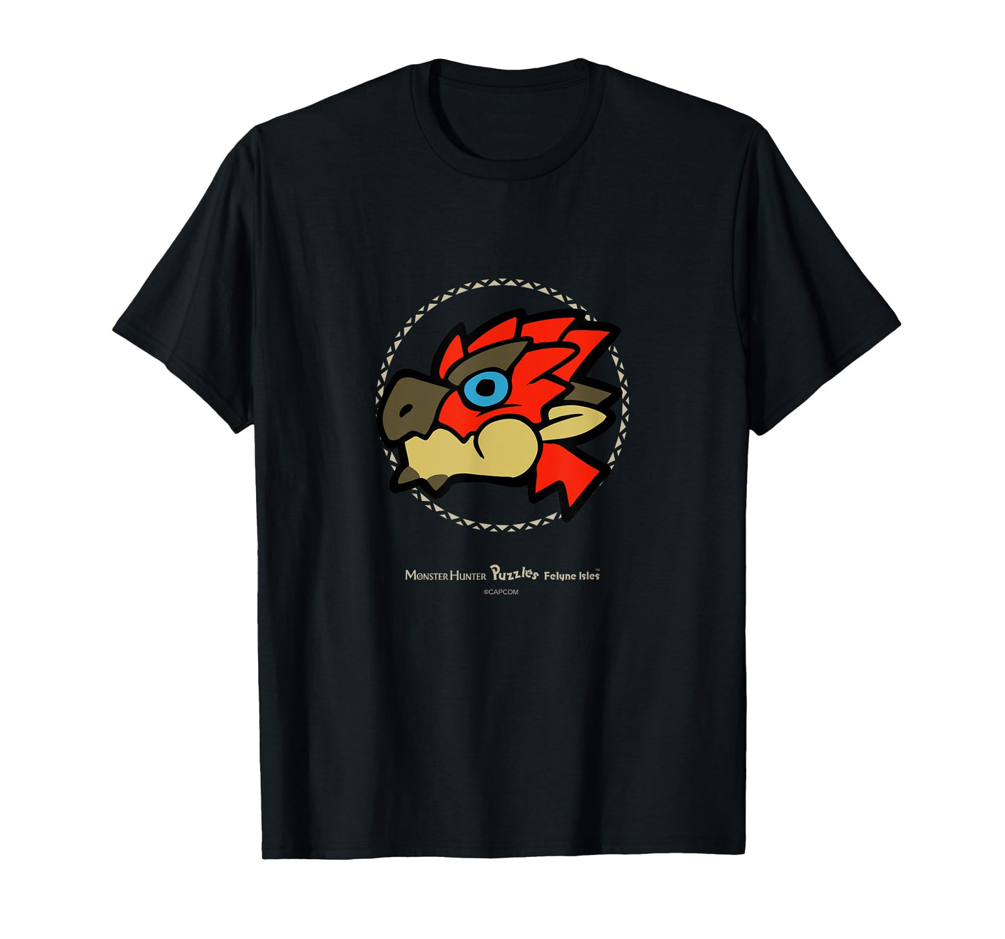 Monster Hunter Puzzles: Felyne Isles Radical Rathalos T-Shirt