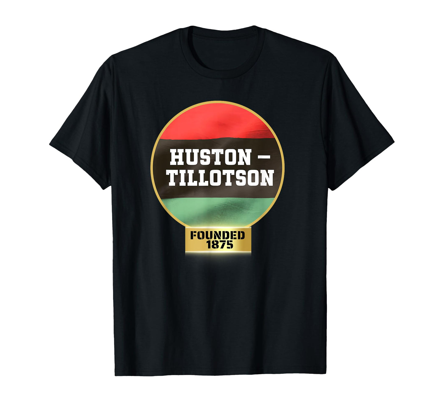 Huston–Tillotson, HTU, HBC, Proud HBCU T-Shirt, Small, Black