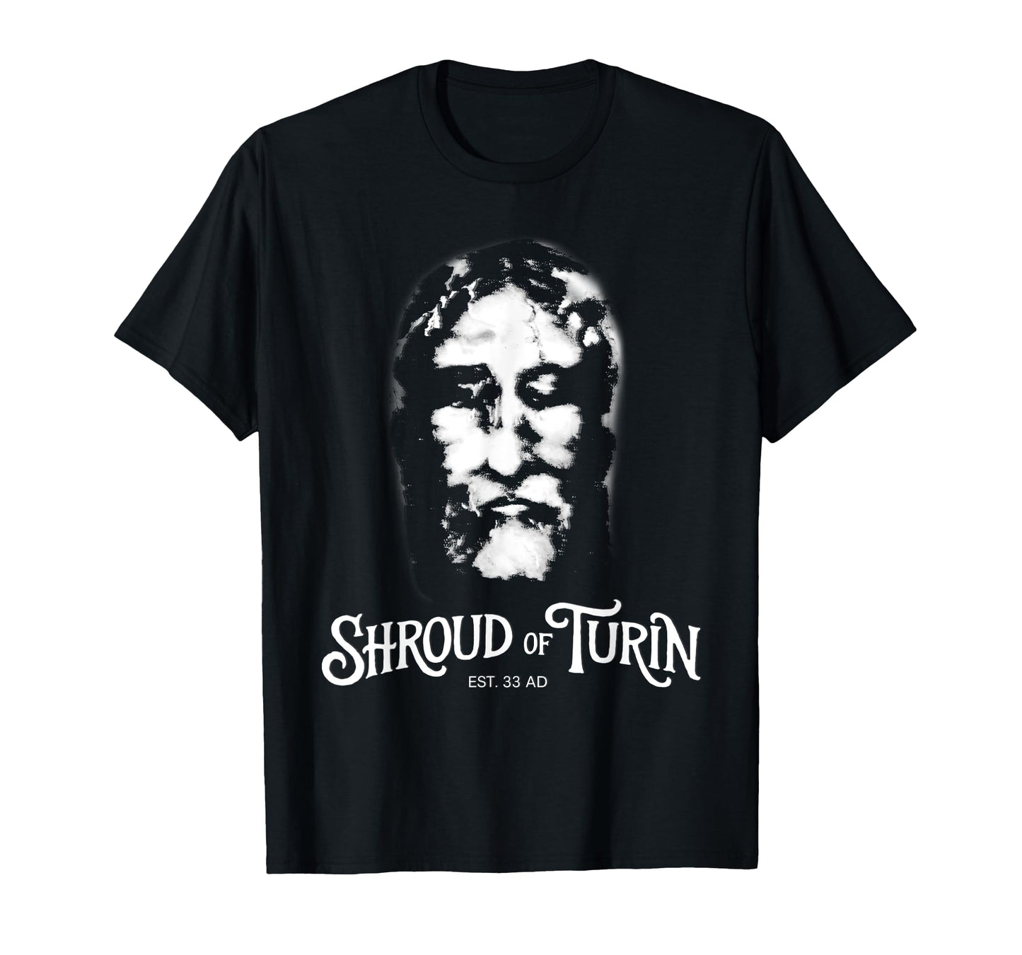 Shroud Of Turin Face of Jesus Christ Catholic T-Shirt
